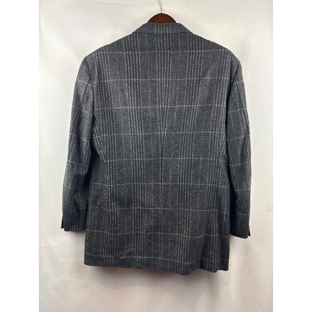 Men's Louis Raphael Black 100% Silk Blazer - Picture 3 of 5